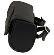 Milwaukee Leather SH621 Black PVC Motorcycle Tool Bag with Self FastenerClosure