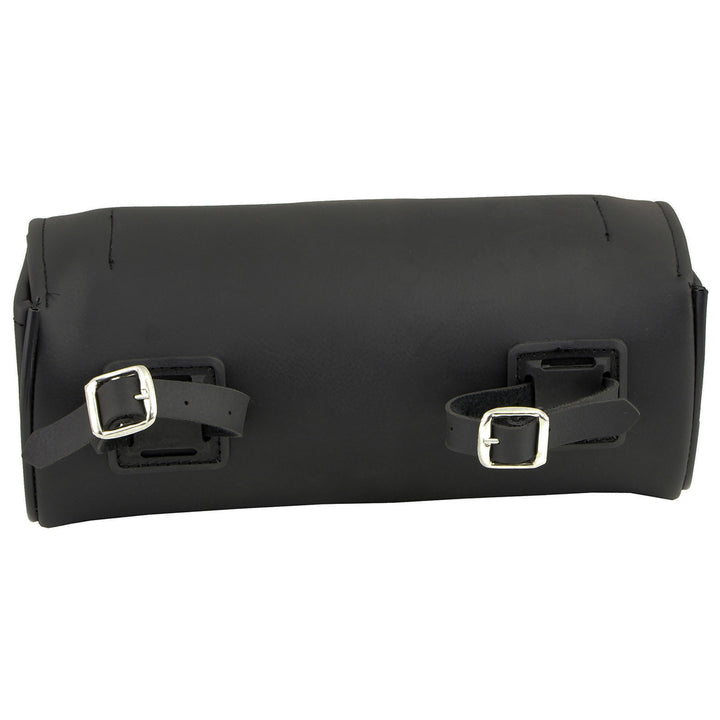 Milwaukee Leather SH621 Black PVC Motorcycle Tool Bag with Self FastenerClosure