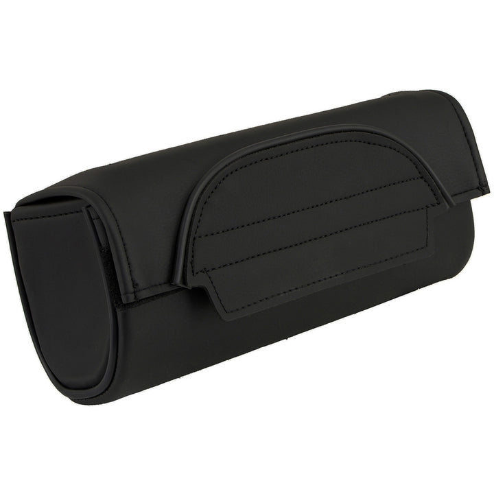 Milwaukee Leather SH621 Black PVC Motorcycle Tool Bag with Self FastenerClosure