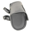 Milwaukee Leather SH62101 Black Double Strap PVC Motorcycle Tool Bag