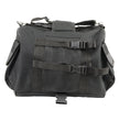 Milwaukee Leather SH630 Medium Black Textile Motorcycle Sissy Bar Duffle Bag