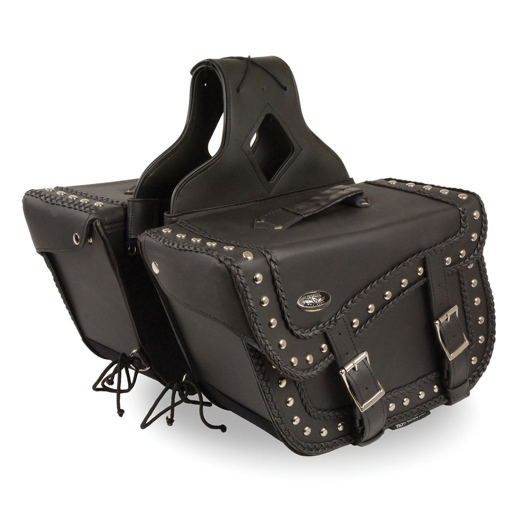 Milwaukee Leather SH66401ZB Black Large &