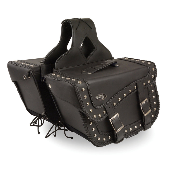 Milwaukee Leather SH66401ZB Black Large &