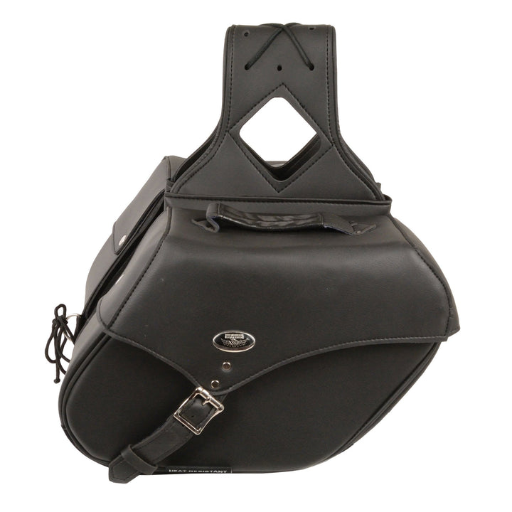 Milwaukee Performance SH66801ZB Medium Zip-Off Single Strap PVC Throw Over Saddlebags