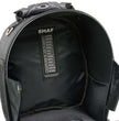 Milwaukee Leather SH687 Medium Size Black Textile Motorcycle Helmet Back Pack Sissy Bar Bag