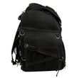 Milwaukee Leather SH689 Large Black Textile Waterproof Touring Motorcycle Sissy Bar Bag