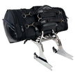 Milwaukee Leather SH694 Large Black Textile and PVC Duffel Style Motorcycle Rack Bag