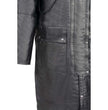 Milwaukee Leather SH910 Men’s Western Inspired Genuine Leather Cowhide Duster with Removable Liner