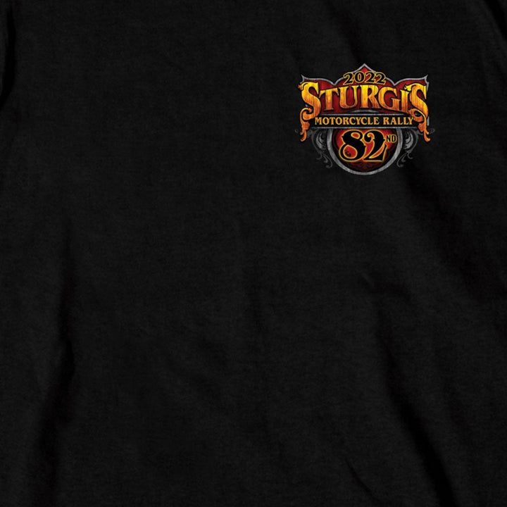 2022 Sturgis Motorcycle Rally SPB1005 Crazy Buffalo Men&