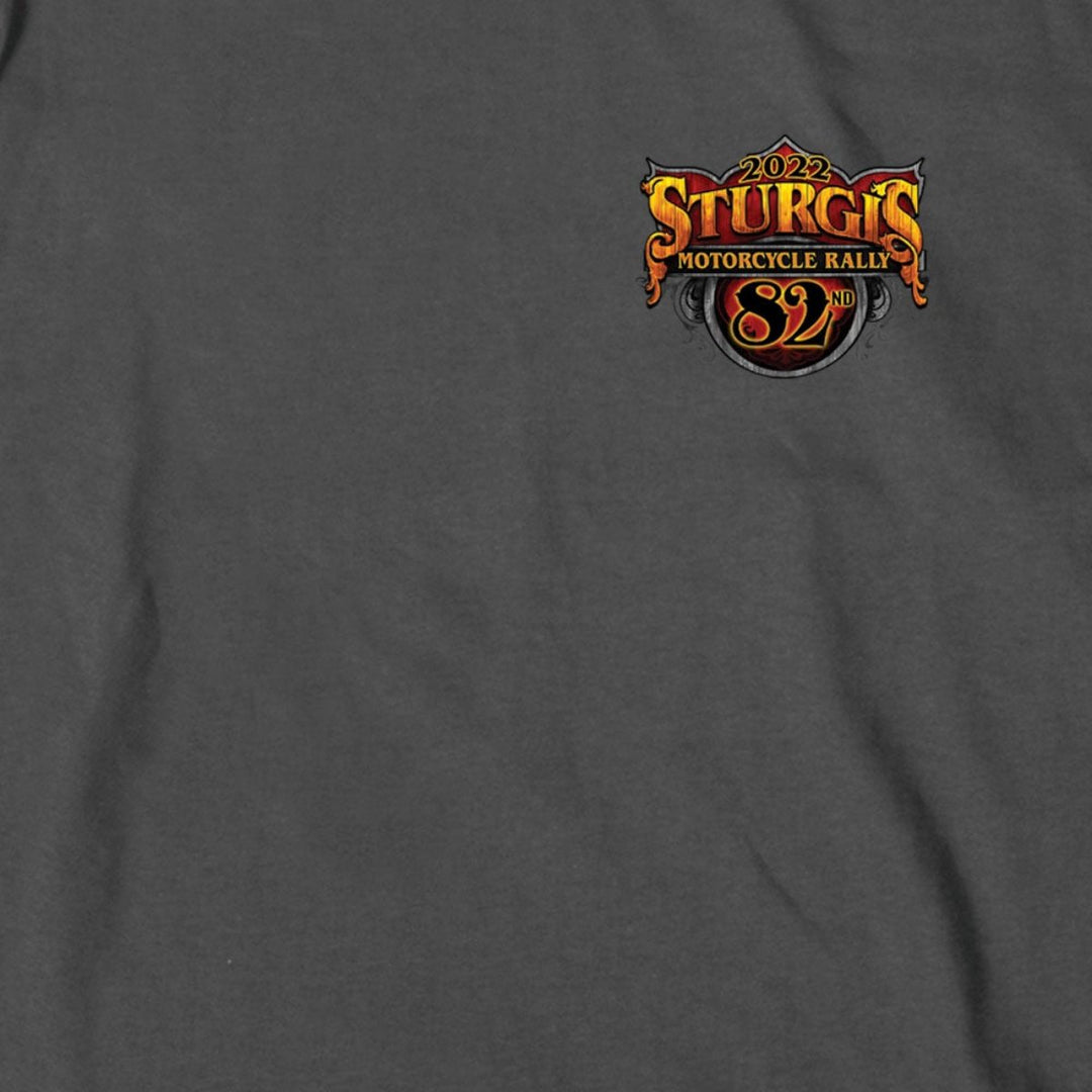 2022 Sturgis Motorcycle Rally SPB1007 Crazy Buffalo Men&