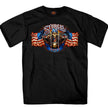 Hot Leathers SPB1067 Men’s Black 2023 Sturgis # 1 Design America T-Shirt