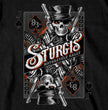 Hot Leathers SPB1072 Men’s Black 2023 Sturgis Gambler Short Sleeve T-Shirt