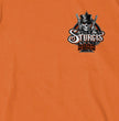 Hot Leathers SPB1074 Men’s Orange 2023 Sturgis Gambler Short Sleeve T-Shirt