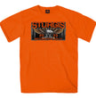 Hot Leathers SPB1083 Men’s Orange Sturgis 2023 Main Street T-Shirt