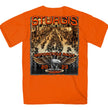 Hot Leathers SPB1083 Men’s Orange Sturgis 2023 Main Street T-Shirt