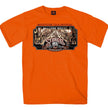 2024 Sturgis Men's Main Street Orange Motorcycle Rally T-Shirt SPB1118
