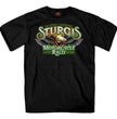2024 Sturgis #1 Men's Design Eagle & Skull Black Motorcycle Rally T-Shirt SPB1136