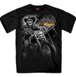 2025 Sturgis Motorcycle Rally #1 Ghost Rider Black Men's T-Shirt