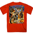 2025 Sturgis Men's Motorcycle Rally #1 Ghost Rider Red T-Shirt