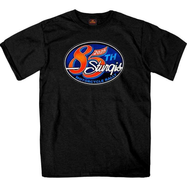 2025 Sturgis Motorcycle Rally Rally Logo Black Men&