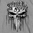2025 Sturgis Motorcycle Rally Badass Skull Heather Grey Men's T-Shirt