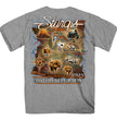 2025 Sturgis Motorcycle Rally Attractions Men's Heather Gray T-Shirt