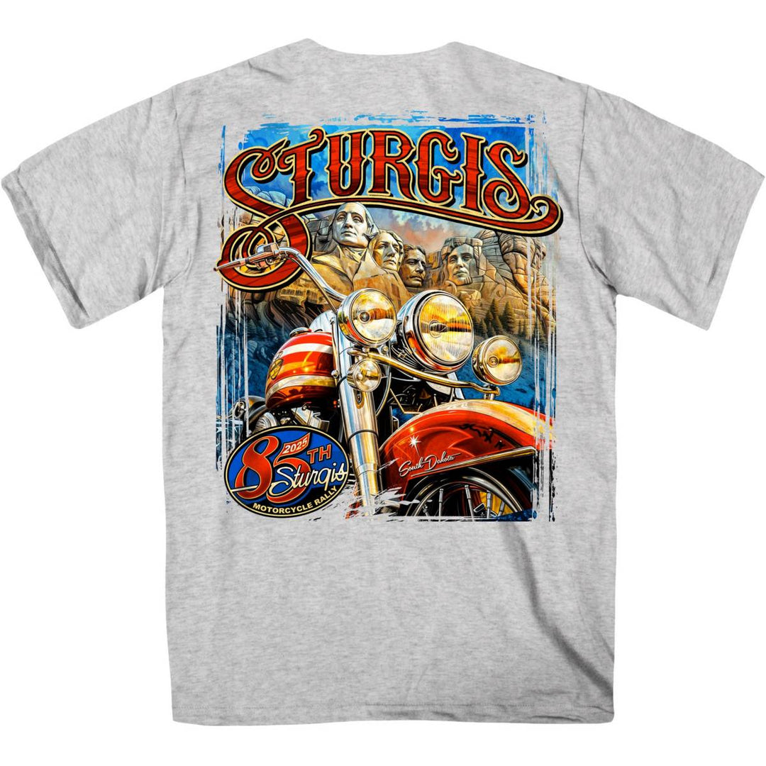 2025 Sturgis Motorcycle Rally Rushmore Ash Men&