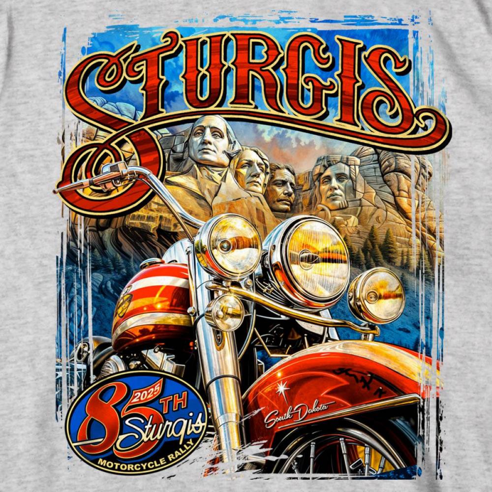 2025 Sturgis Motorcycle Rally Rushmore Ash Men&