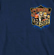 2025 Sturgis Motorcycle Rally Rushmore Navy Men's T-Shirt