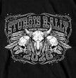 2026 Sturgis Motorcycle Rally Biason Skull Men's Black T-Shirt - SPB1211