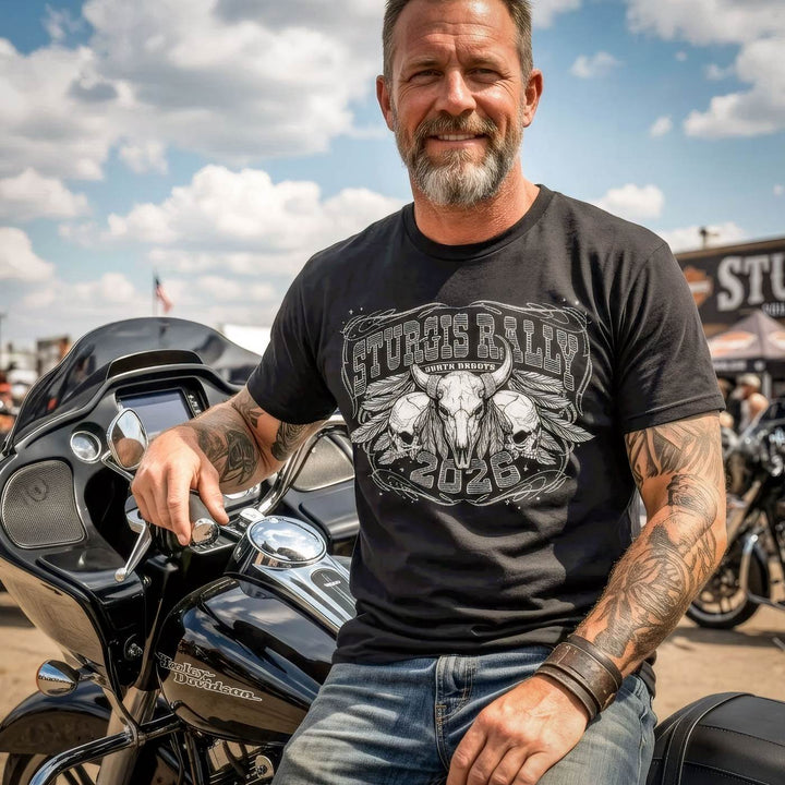 2026 Sturgis Motorcycle Rally Biason Skull Men&
