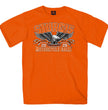 2026 Sturgis Motorcycle Rally Main Street Men's Orange T-Shirt - SPB1223