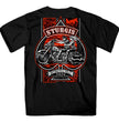 2026 Men's Sturgis Motorcycle Rally Couples Ride Black Short Sleeve T-Shirt - SPB1246