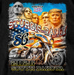 2026 Men's Sturgis Motorcycle Rally Trumpmore Black Short Sleeve T-Shirt - SPB1261