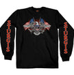 Hot Leathers SPB2103 Men's Black 2023 Sturgis Rally Vintage Patriot Long Sleeve Shirt