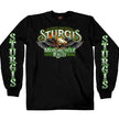 2024 Sturgis #1 Men's Design Eagle & Skull Black Motorcycle Rally Long Sleeve Tee Shirt SPB2109
