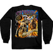 2025 Sturgis Motorcycle Rally #1 Ghost Rider Black Men's Long Sleeve Shirt