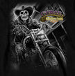 2025 Sturgis Motorcycle Rally #1 Ghost Rider Black Men's Long Sleeve Shirt