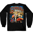 2025 Sturgis Motorcycle Rally Rushmore Black Men's Long Sleeve Shirt