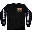 2026 Men's Sturgis Motorcycle Rally Trumpmore Black Long Sleeve Shirt - SPB2138