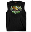 2024 Sturgis #1 Men's Design Eagle & Skull Black Motorcycle Rally Sleeveless T-Shirt SPB3070