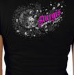 2025 Sturgis Women's Motorcycle Rally Dandelion Black Ladies T-Shirt