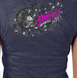 2025 Sturgis Women's Motorcycle Rally Dandelion Heather Navy Ladies T-Shirt