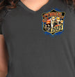 2025 Sturgis Women's Motorcycle Rally Rushmore Charcoal Ladies T-Shirt