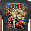 2025 Sturgis Women's Motorcycle Rally Rushmore Charcoal Ladies T-Shirt