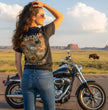 2026 Men's Sturgis Motorcycle Rally Eagle Storm Black Long Sleeve Shirt - SPB2132