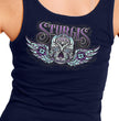 Hot Leathers SPL2860 Women's Navy 2023 Sturgis Antique Sugar Skull Tank Top Shirt