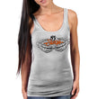 2025 Sturgis Women's Motorcycle Rally Skeleton Hands Black Ladies Tank Top