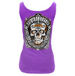2026 Ladies Sturgis Motorcycle Rally Sugar Skull ORANGE Tank Top - SPL2905