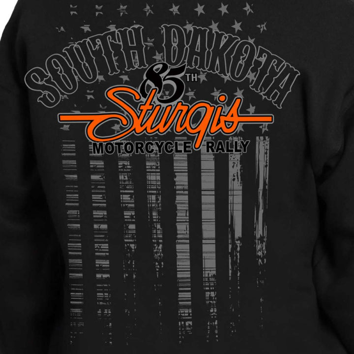 2025 Sturgis Motorcycle Rally Skeleton Hands Black Ladies Hooded Sweat SPL4877